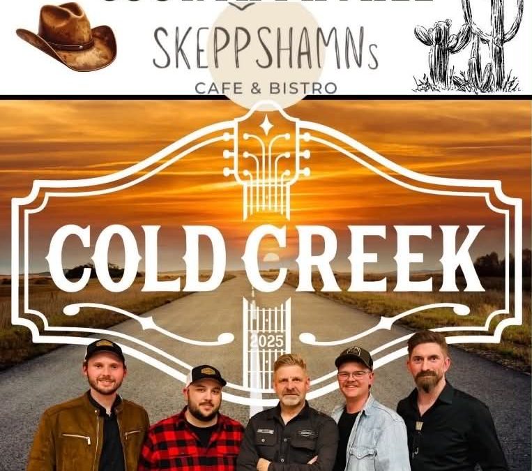 Countrykväll med Cold Creek – 16 juli