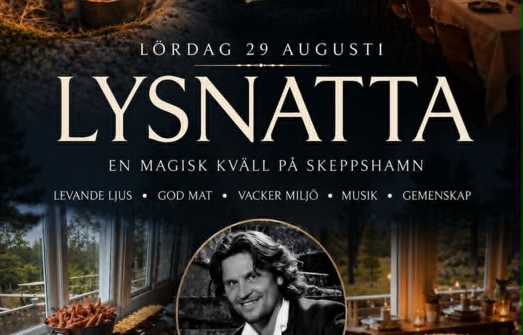 Lysnatta på Skeppshamn 29/8